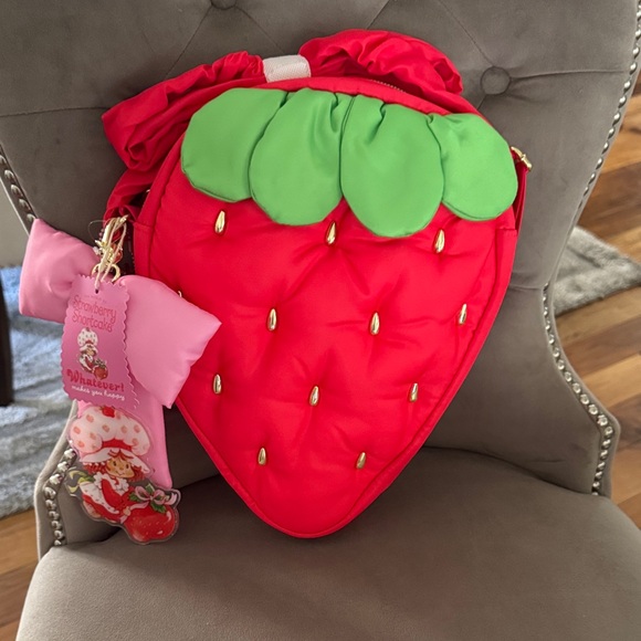 Whatever Makes You Happy Handbags - Whatever! Makes You Happy Strawberry Shortcake Strawberry Crossbody Bag SCENTED